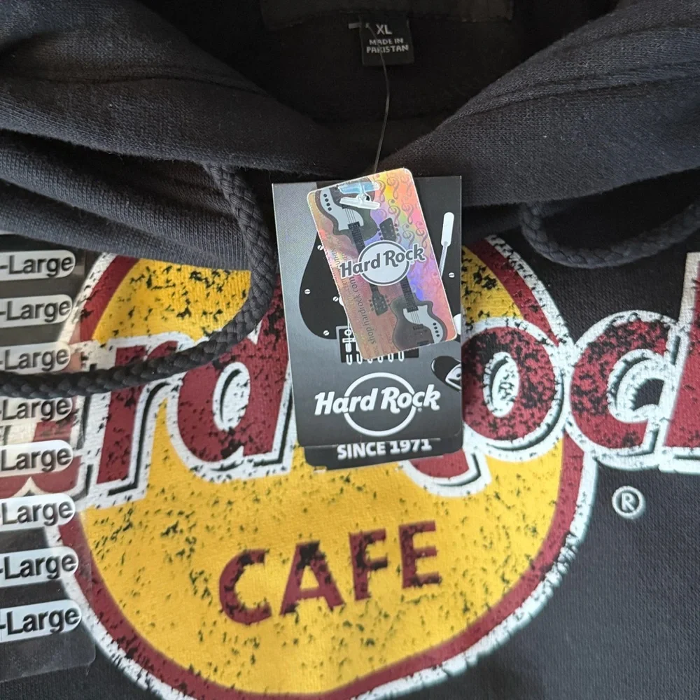 🔥NWT HARD ROCK CAFE HOODIE NASHVILLE / SIZE XL - Picture 2 of 7